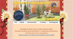 Desktop Screenshot of maroshegyiovi.hu